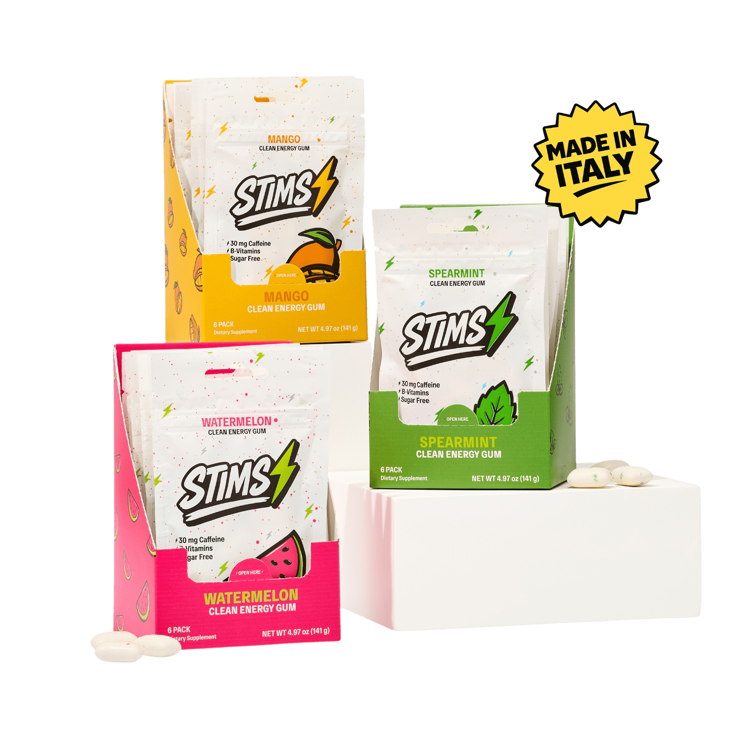 STIMS® ENERGY GUM - DISCOVERY BUNDLE - Stims Energy Gum