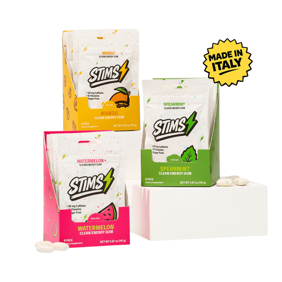 STIMS® ENERGY GUM - DISCOVERY BUNDLE - Stims Energy Gum