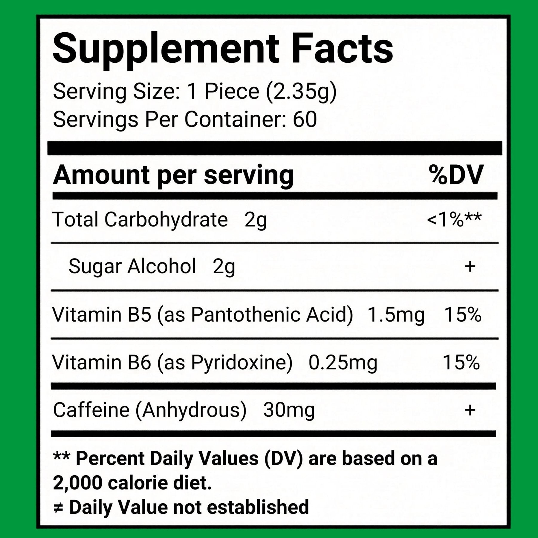 STIMS® SPEARMINT ENERGY GUM - Stims Energy Gum